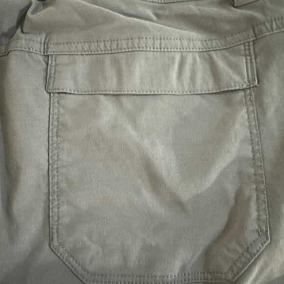 Duluth Trading Co Women's 14x28 Dry On The Fly Cargo Hiking Pants Gray - Picture 5 of 6